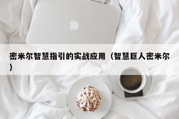 密米尔智慧指引的实战应用（智慧巨人密米尔）